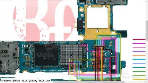 Samsung A5 2016 SM A510 BACK CAMERA Notwarking Error Not Open Problem Hardware Solution