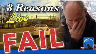 8 Reasons You Will Fail Your Driver&#39;s Test