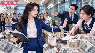 A rich mother-in-law was humiliated by bank staff; her CEO son arrived and ruined them!
