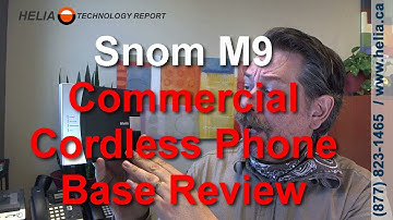 Review of the Snom M9 Cordless Phone Base Station