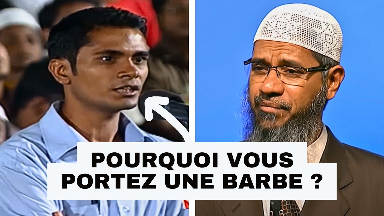 Ce chrétien demande pourquoi les musulmans portent une barbe ? - Zakir Naik en français