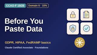 CCAO-F 19/25: Regulatory Compliance for AI Systems | Claude Certified Associate Foundations