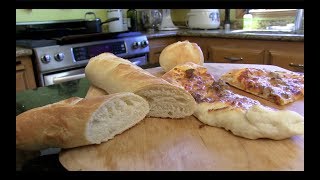 Yeasty, Chewy, All-Purpuse Bread and Pizza Dough