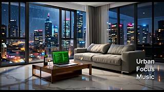 Rainy City Study | 3 Hour Lofi Music for Deep Focus & Relaxation