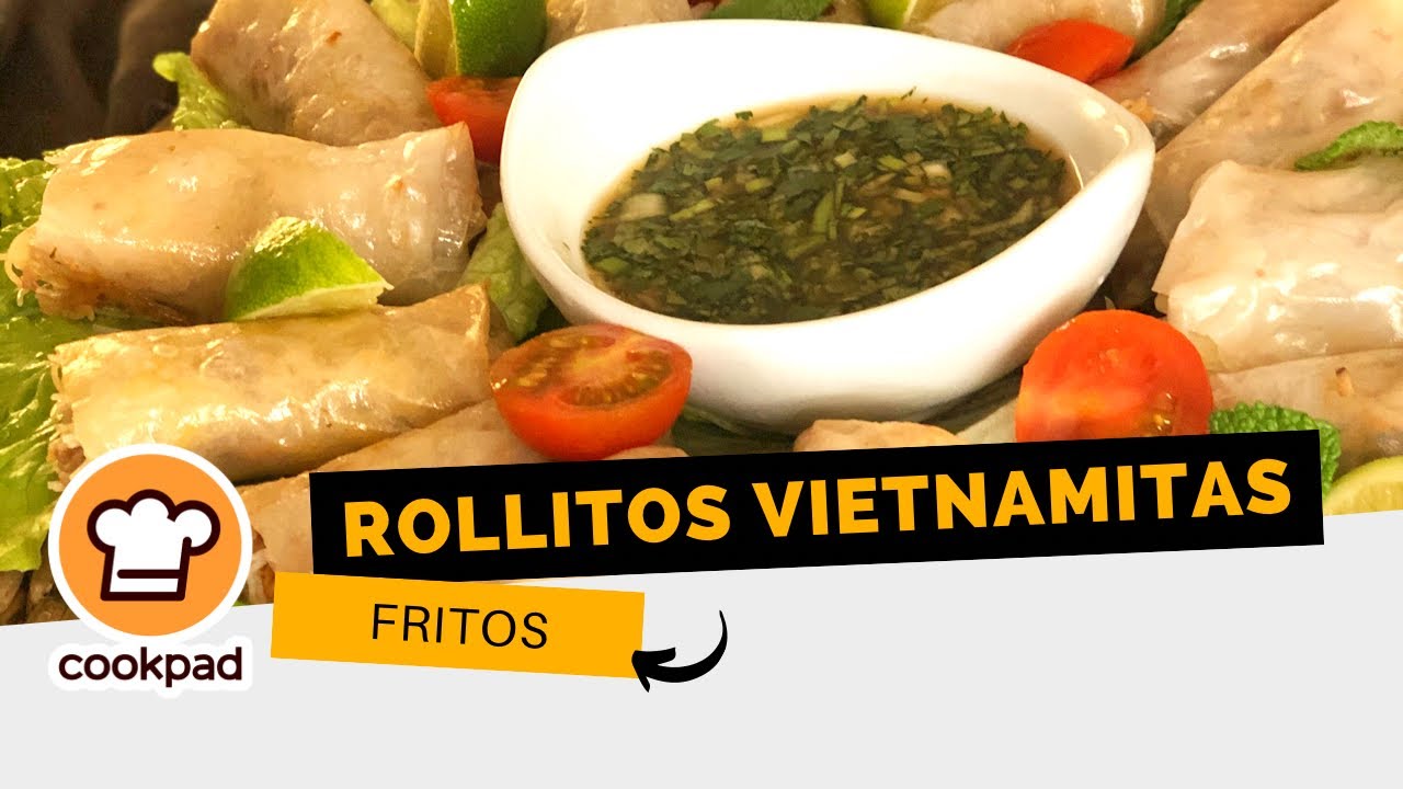 ROLLITOS VIETNAMITAS EN AIRFRAYER O EN HORNO - Maria Cosbel