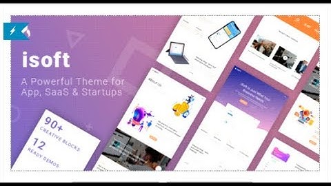 Isoft - Powerful Theme for Saas App and Startups | Themeforest Templates