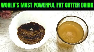 ये है दुनिया का सबसे शक्तिशाली FAT CUTTER DRINK #losebellyfatin1week #weightlossdrink