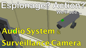 Espionage 03: Audio System & Surveillance Cameras (Indie Game Devlog)