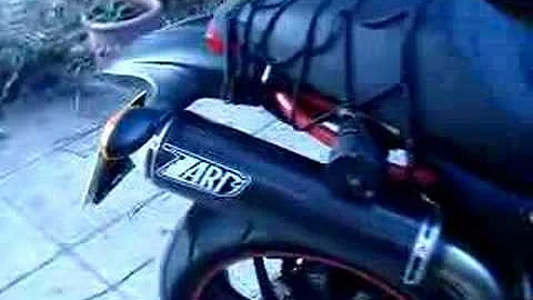 Ducati Monster S4R Testastretta Zard Hi-Level Exhaust