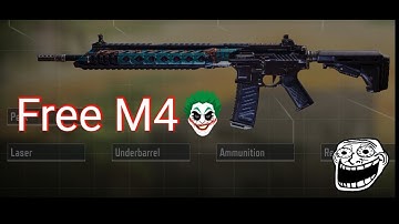 Free M4 in cod mobile 2022
