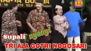 Ludruk Karya Budaya, supali nyanyi tri ala Gotri nogosari