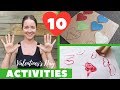 10 VALENTINE'S DAY ACTIVITIES AT HOME FOR TODDLERS, PRESCHOOLERS & KIDS | DIY MONTESSORI PLAY IDEAS