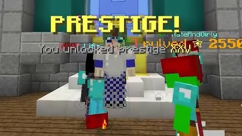Reaching Prestige 25 in The Hypixel Pit!