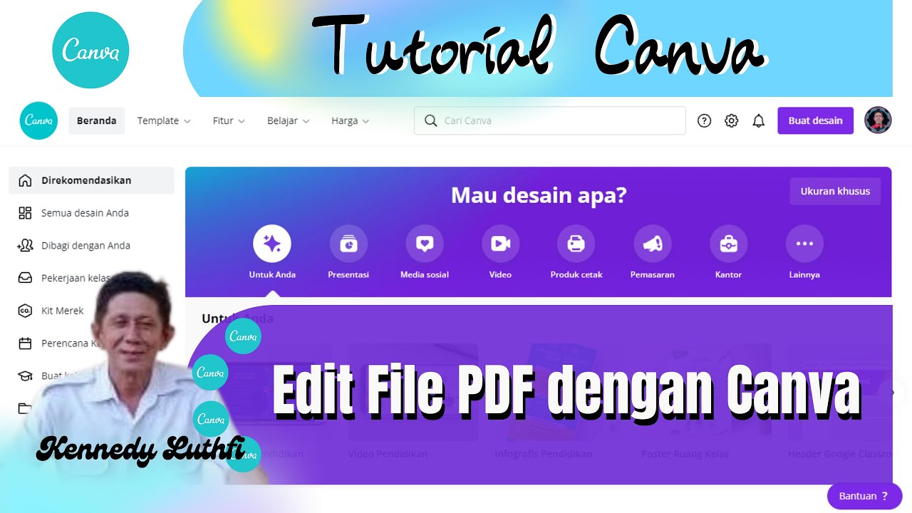 Edit File PDF dengan Canva - YouTube