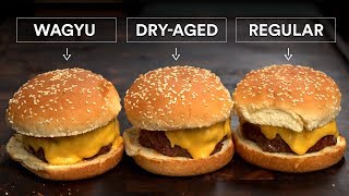 WAGYU Burger vs DRYAGED Burger vs AMAZING Burger