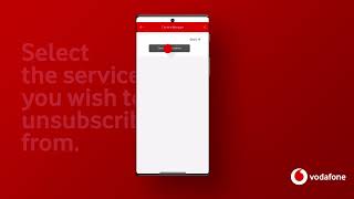 How To Unsubscribe From Value Added Services From MyVodafone App. screenshot 4