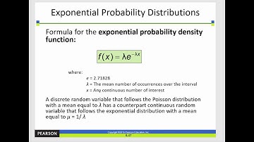 Business Statistics: exponential random  variables