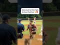 Young man was brought up right #baseball #sportsmanship #goodmanners