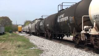 NS SD60 #6619 leads 334 at Leeds, Alabama