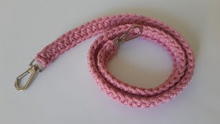 :    . Crochet bag handle.