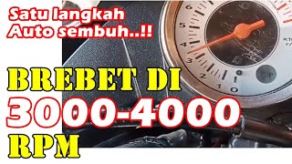 Satria FU berebet ngempos putaran bawah atau brebet pada RPM 3000-4000 | Setting karbu Satria F150