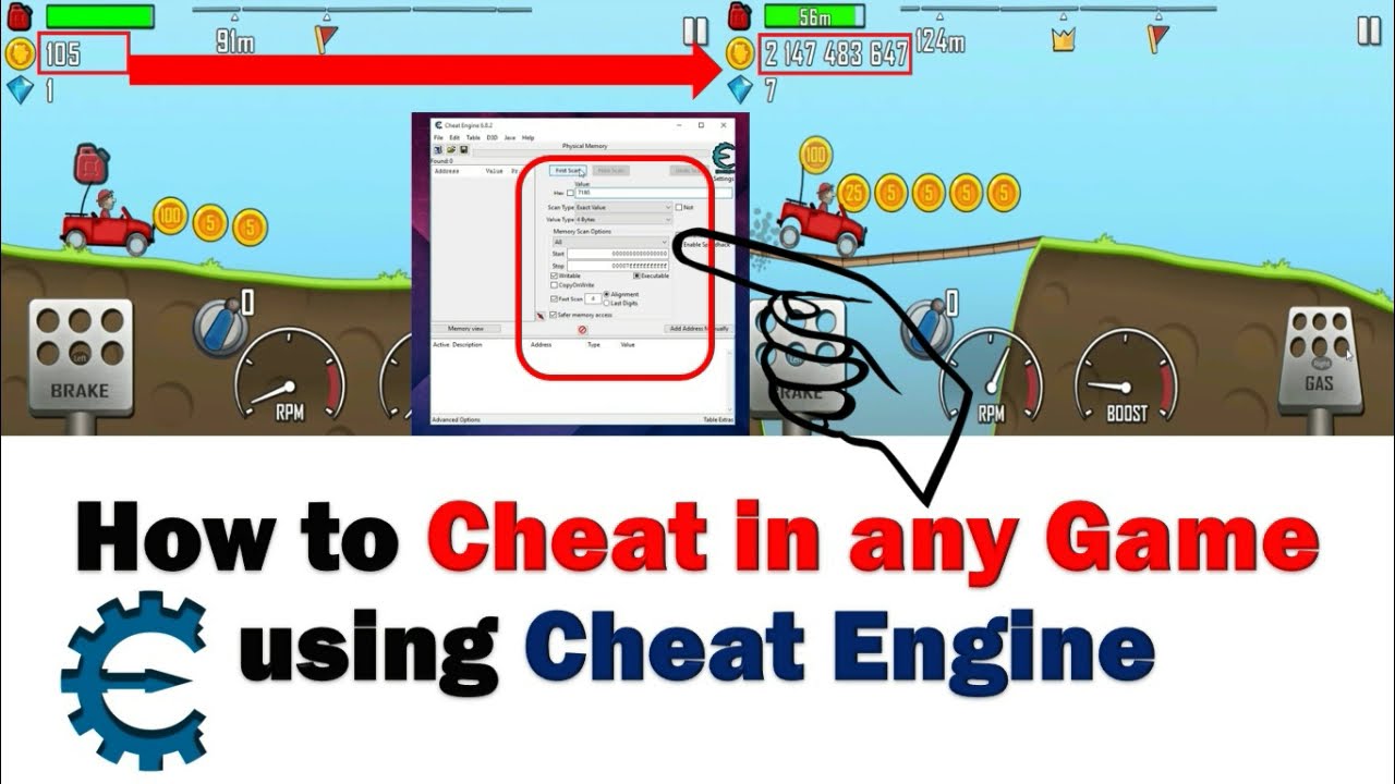 Cheat Engine Tutorial - how to use cheat engine software 6.8.2 to cheat in  any game & hack any game - 