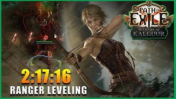 [PoE 3.26] 2:17:16 ACT10 How to Level Ranger All points/labs