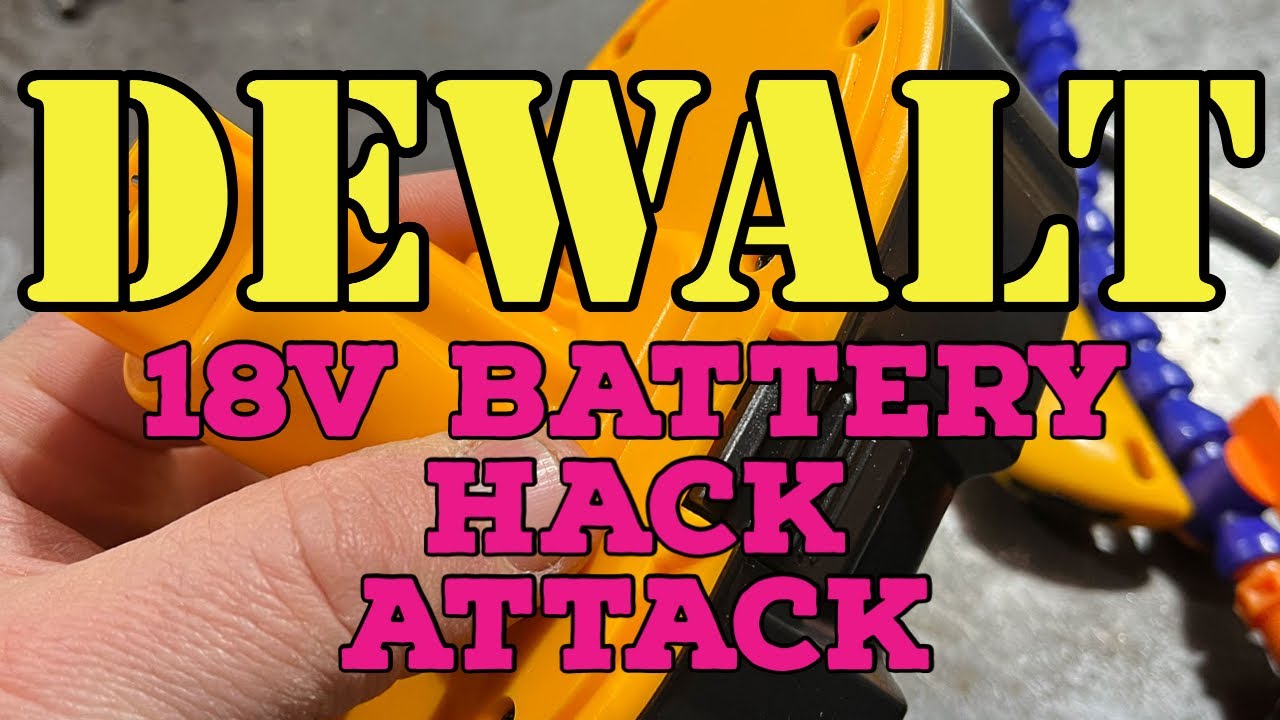 Dewalt 18V DEAD Battery Hack How To Reuse The Old Battery Casing dewalt-18v-dead-battery-hack-how-to-reuse-the-old-battery-casing