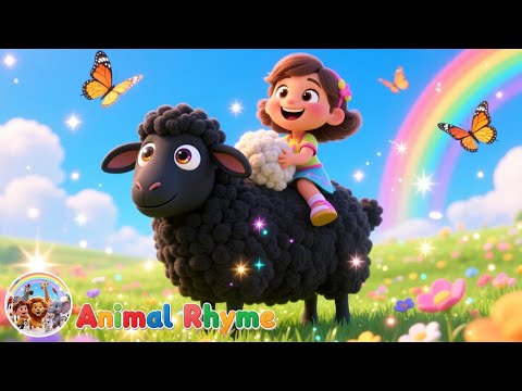 Baa Baa Black Sheep Meadow Play Song | Sing with Bella and Nature Rhyme for Kids