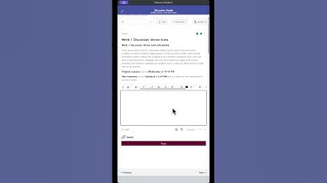 Posting in Canvas Discussions from Mobile