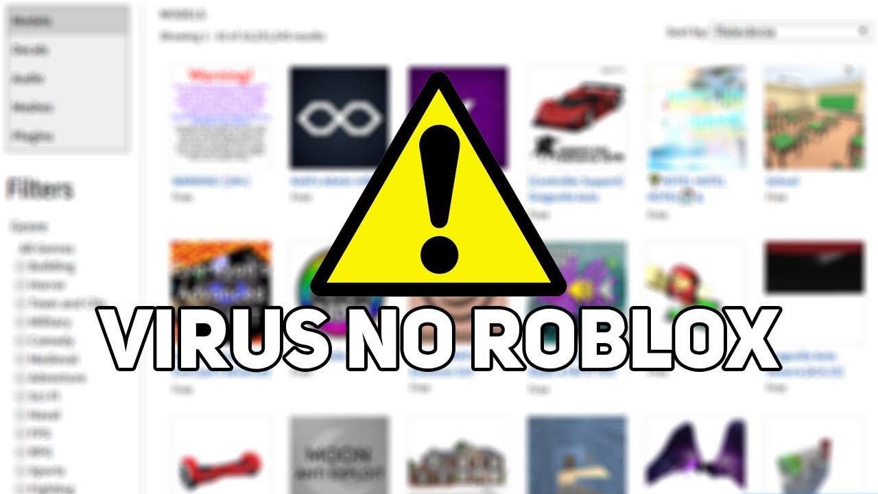 O Roblox Tem Virus Cuidado Youtube - o roblox tem virus