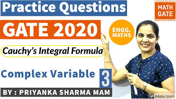 Practice Question I GATE 2020 I Complex Variables I Most Expected GATE 20 Question I GATE Maths