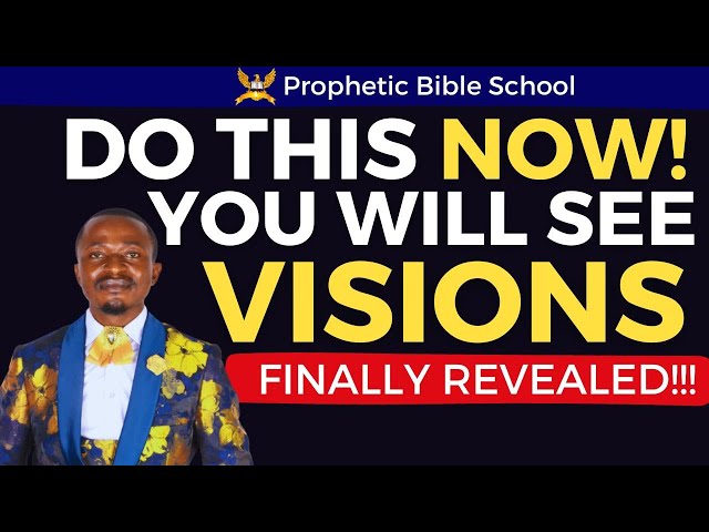 How to see visions - 9 Proven ways to access the spirit realm By Kum Eric Tso #visions #prophetic class=