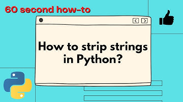 How to strip a string in Python? (Remove trailing or leading characters)