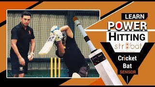 Power Hitting Techniques in Cricket | Cricket Batting Tips using str8bat Cricket Bat Sensor screenshot 4