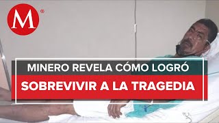 "Vi como el agua cubría a mis compañeros", narra sobreviviente de accidente en mina de Coahuila