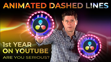 Animated DASHED Lines, Travel Map,  MAGIC & More | Davinci Resolve Tutorial | Fusion