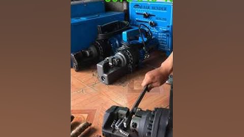 Máy cắt sắt thủy lực cầm tay CTL25 Hàn Quốc - Điện 220v, 1 Pha