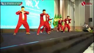 Atraksi Pencak Silat PERSINAS ASAD pada Muswil X LDII DKI Jakarta
