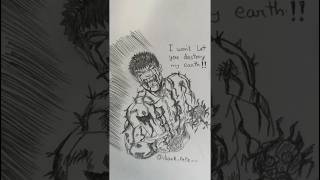 when aliens faced the indomitable human spirit #art #guts #berserk #memes #mogged #mog #anime