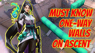 Valorant Sage One-Way Wall Ascent Guide - Tips and tricks