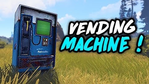 Rust: Blinking Vending Machine | Super Easy