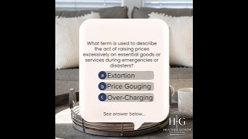 What is Price Gouging?