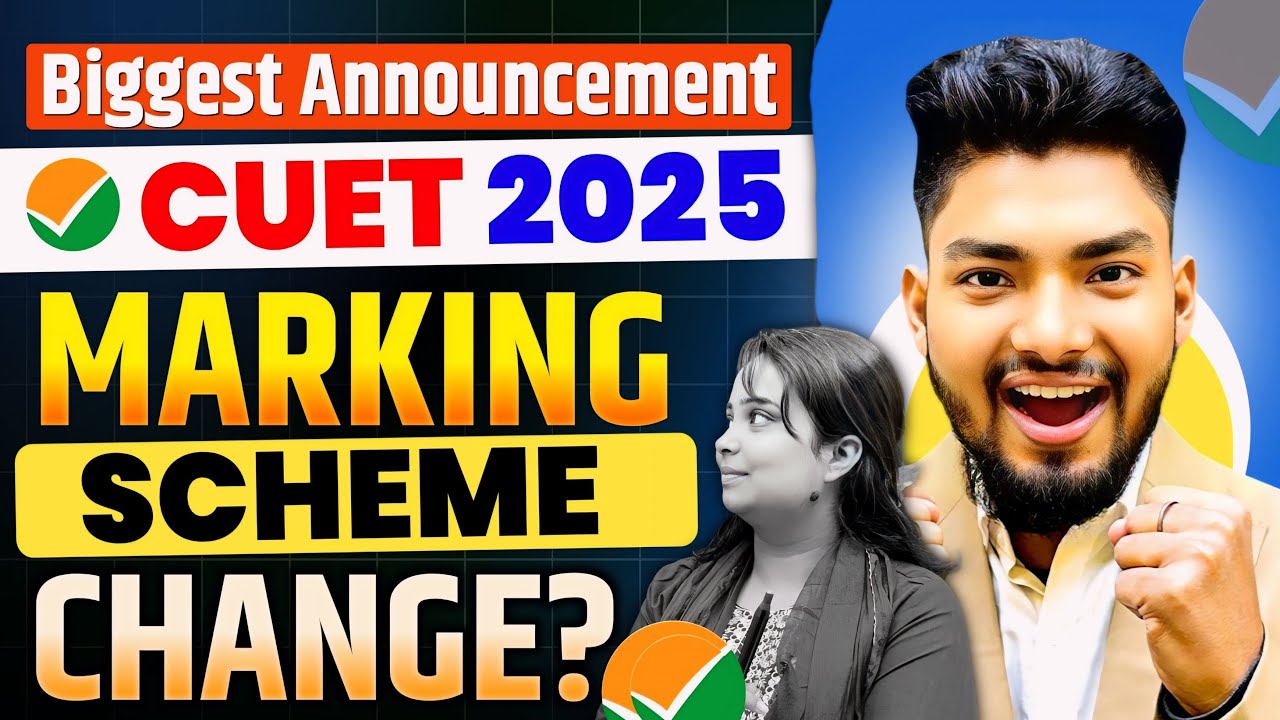 Biggest Announcement 🚨 CUET 2025 Marking Scheme Change? 😱 - YouTube