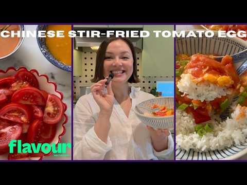 This Chinese Stir-Fried Tomato Egg is a Quick and Easy Dinner Recipe