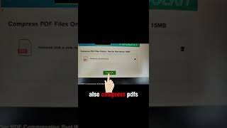 how to compress PDF?Use Simple Image Resizer tool #compression #pdf #website #apps #tools #tech #ios