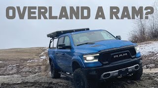 Can You Overland a RAM Truck? Maybe... We Head Out for Fire Roasted Hot Dogs!