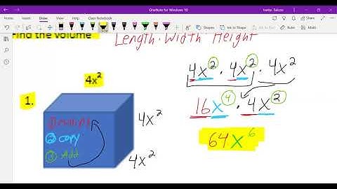 Finding Area and Finding Volume: Polynomials