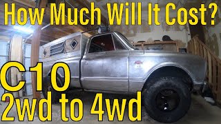 Famous How Much Will It Cost? C10 2wd to 4wd Conversion Profile