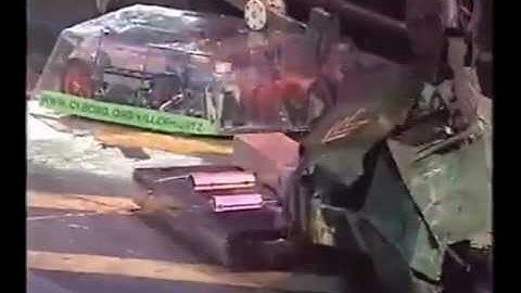 Robot Wars Sgt Bash Getting Flipped Compilation